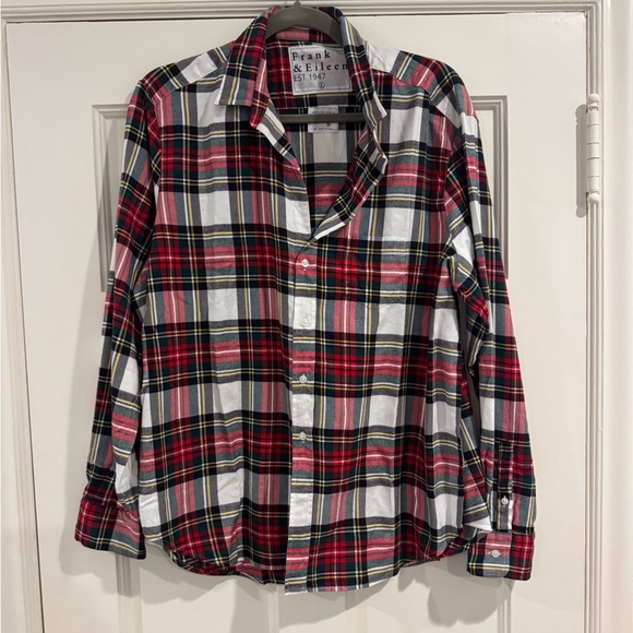 Frank & Eileen Tops - Frank & Eileen Multicolor Tartan Plaid Shirt